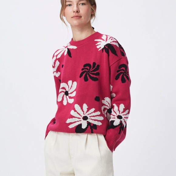 Oversized Floral Sweater - Picture 5 of 7